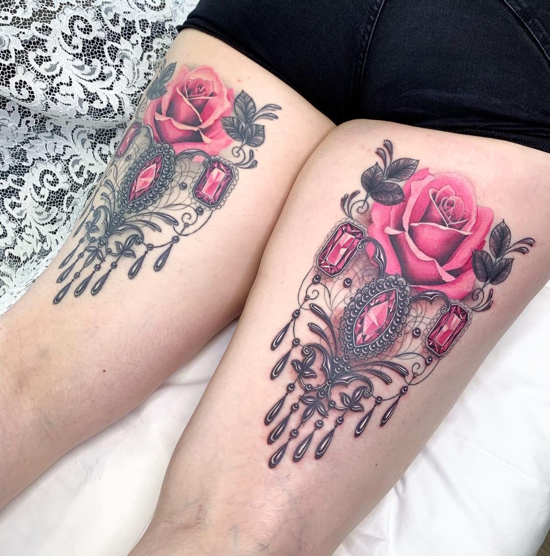 Tatuajes En El Muslo Para Mujer Dise Os Sexis Y Atrevidos